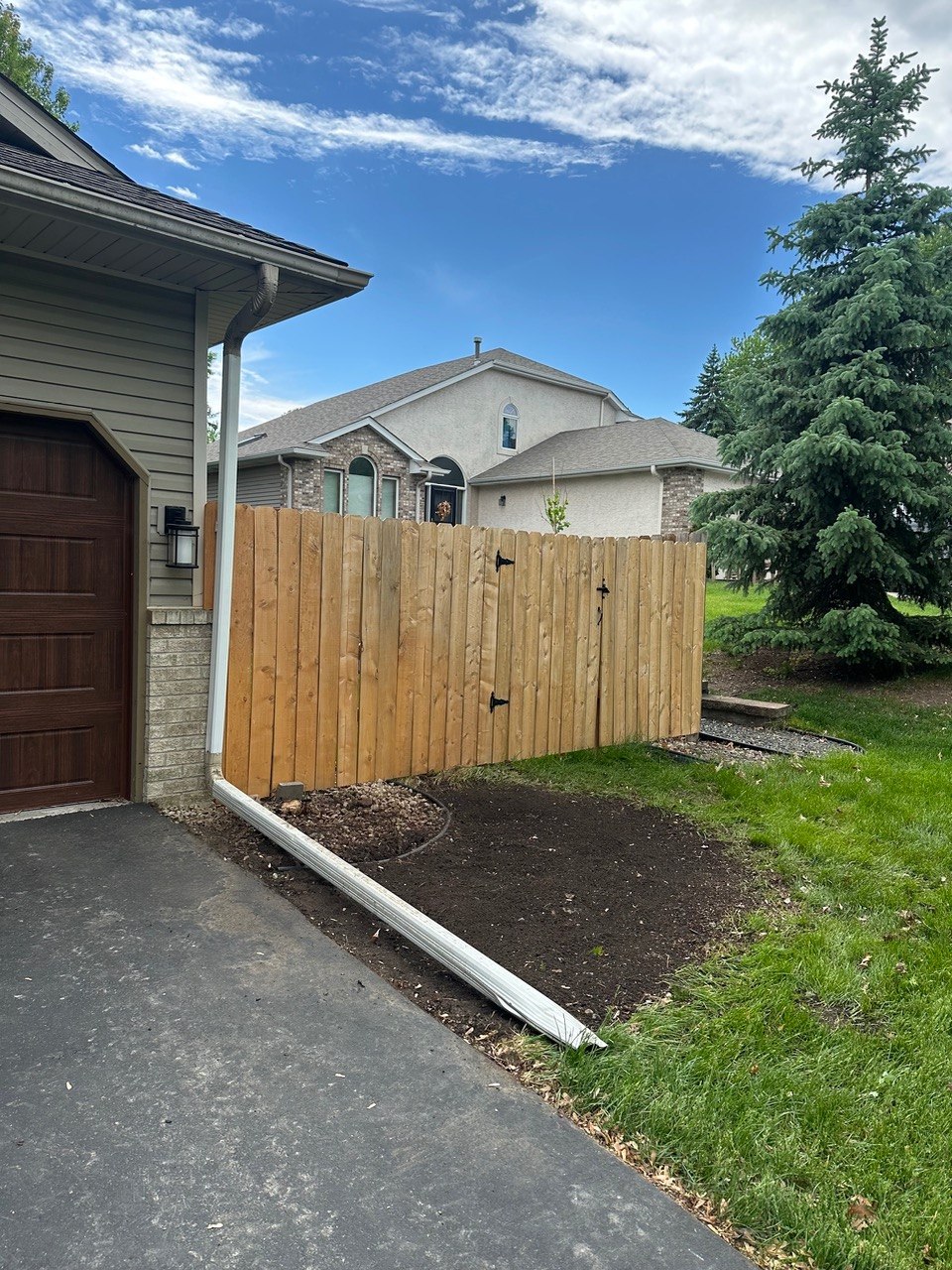 Gate entrance after
